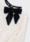 Vestido terciopelo lentejuelas lazo niña Ref.4931-047