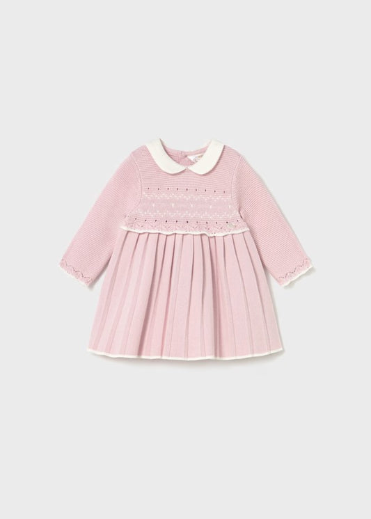 Vestido tricot recién nacida Ref. 2804-025