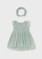 Vestido tul con diadema bebé Ref. 1905-046