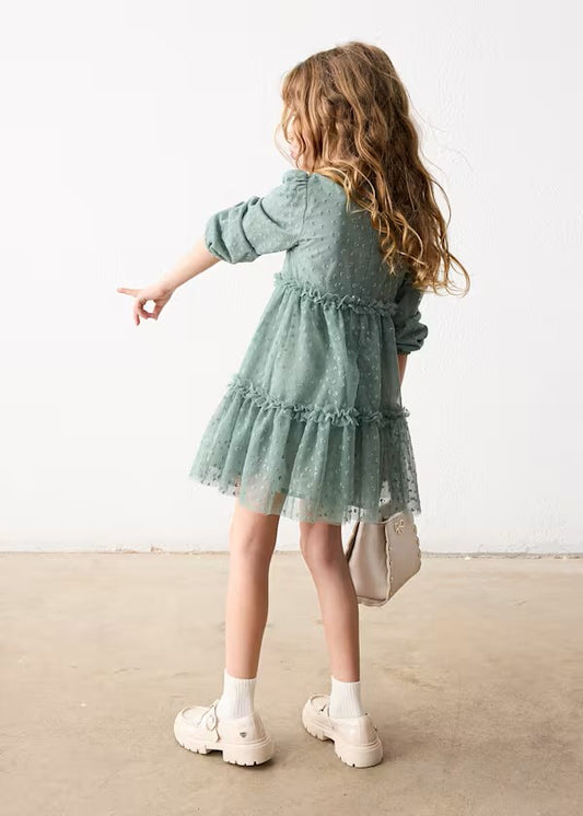Vestido tul niña Ref. 4924-032 *