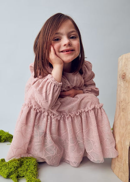 Vestido tul niña Ref. 4919-049 Maquillaje