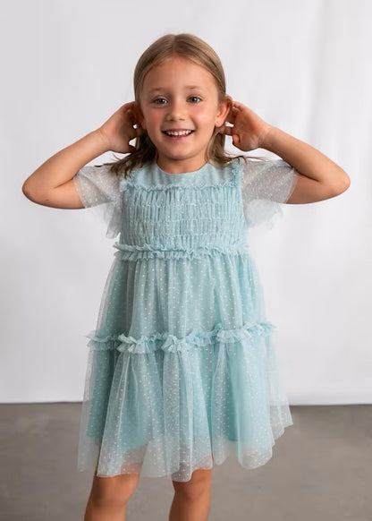 Vestido tul plumeti niña Ref. 3917-080