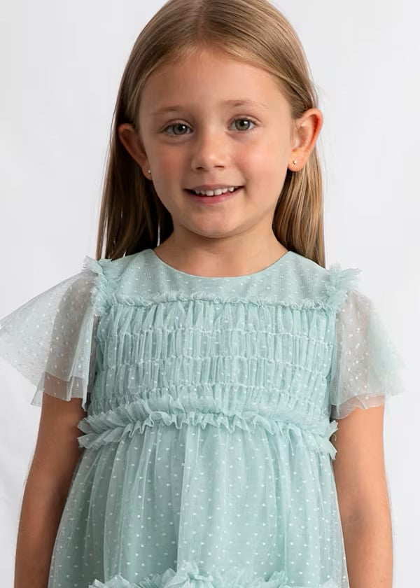 Vestido tul plumeti niña Ref. 3917-080