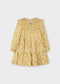 Vestido viella estampado niña Ref. 4912-041