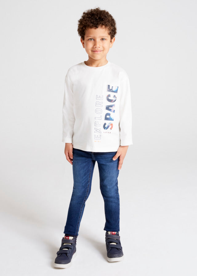 Pantalón de mezclilla slim fit para niño ECOFRIENDS