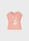 Camiseta Gatos Melocotón